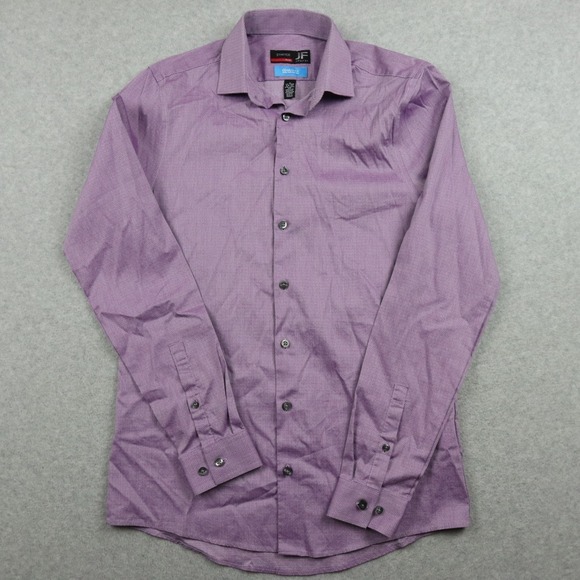 J. Ferrar Other - JF J Ferrar Shirt Mens S 14-14.5 34/35 Coolmax Slim‎ Stretch Button Long Sleeve